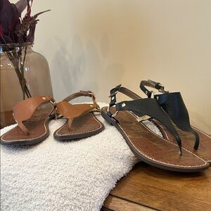 Sam Edelman Sandals Black & Brown